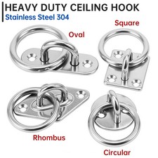 Ceiling Hook Pad Eye Plate 304