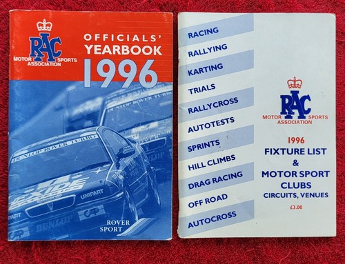 1996 rac british motor sports - 1996,