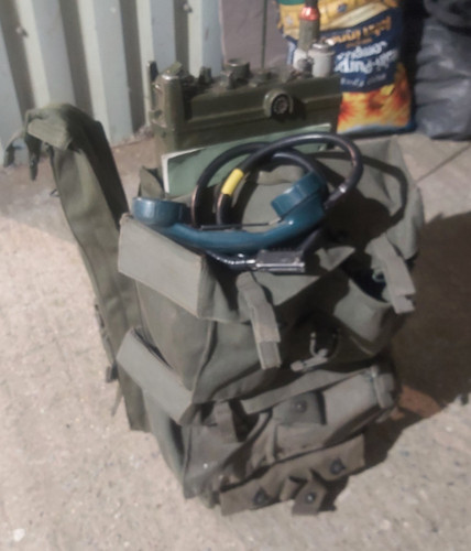 Larkspur army military radio - army,