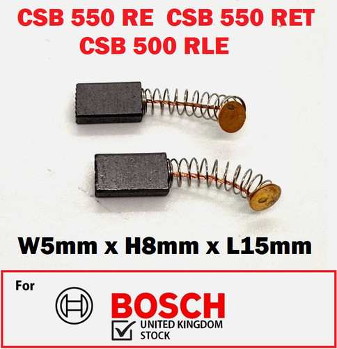 Carbon brushes for bosch - 2x,