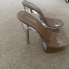 UK Size 8 Clear Lap Dancing