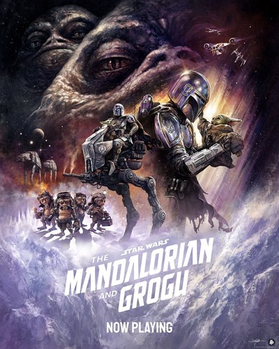 The mandalorian and grogu - the,