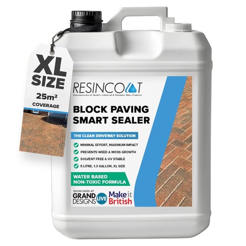 Resincoat block paving - paving, sealer