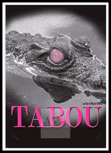 Tabou movie poster a3 - poster, a1
