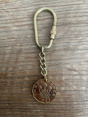 Vintage penny threepenny bit - vintage,