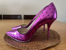 Women's SOPHIA WEBSTER Purple Heels Shoes Size UK 2.5 Rrp£675 Worn Once !