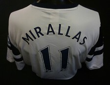 EVERTON FOOTBALL SHIRT 2013 / 2014 MIRALLAS #11 AWAY 3rd KIT NIKE SIZE XXL