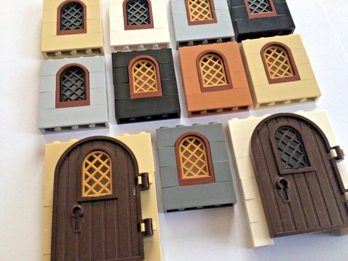 Lego castle doors windows and - castle,