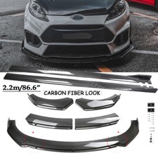 For Ford Fiesta 10-22  Carbon