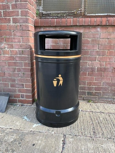 Outdoor litter bin 120l - litter,