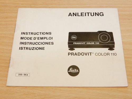 Leitz pradovit color 110 - leitz,