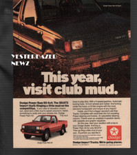 1987  Print Ad for Dodge Power