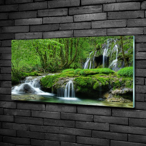 Glass picture wall art - wall,