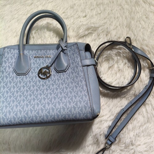 Michael kors satchel bag blue - kors,