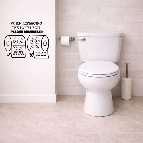 Funny toilet stickers - funny,
