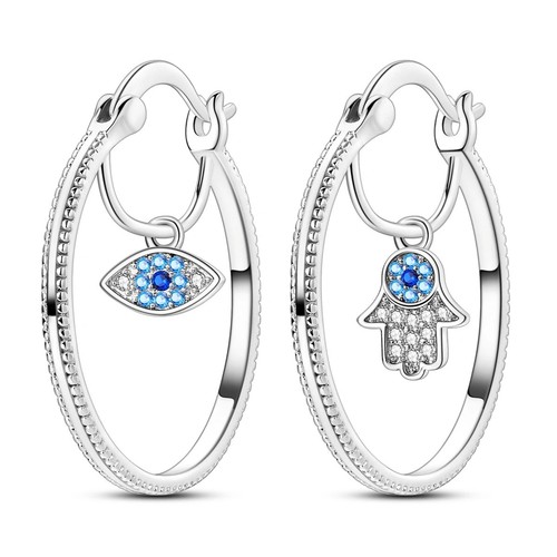 Hamsa hand evil - hand, hoop