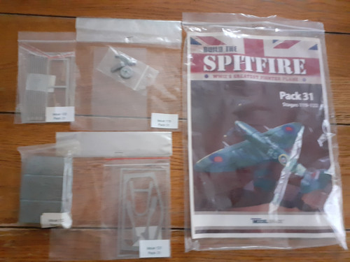Deagostini spitfire pack - spitfire, 1/12