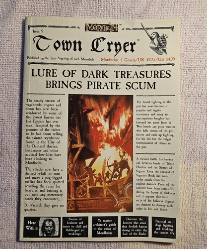 Mordheim town cryer 9 - cryer, #9