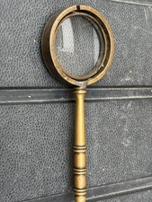Magnifying Glass Heavy Brass
