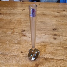 1960s Swedish Pale Amber base Glass Bud Vase - Wuidart & Co  - Stennett Willson