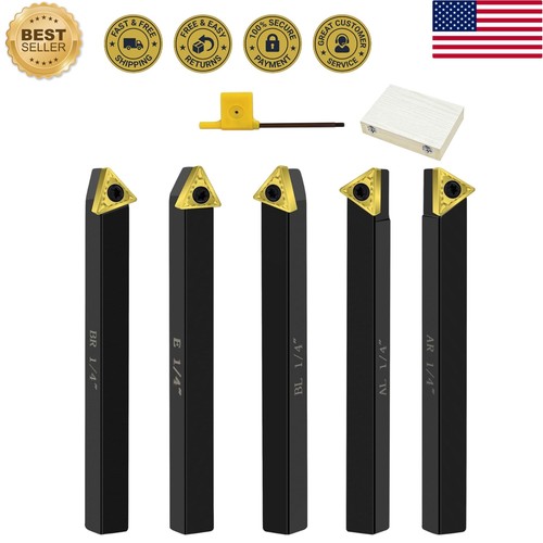 Metal lathe cutting tools 5pcs - metal, tools,5pcs