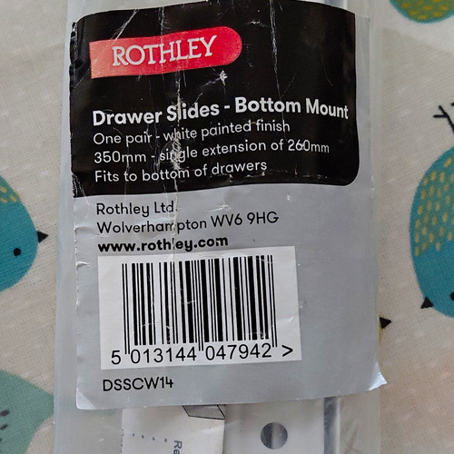 Rothley bottom mount drawer - bottom,