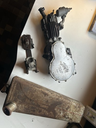 Vintage motorcycle engine - vintage,