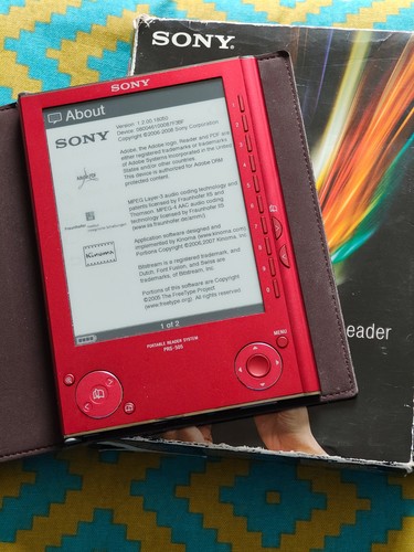Sony reader prs 505 - prs-505,, 6-inch