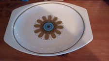 J&G Meakin Studio Serving Platter DINNER OVAL PLATE Galaxy Pattern 30x24cm
