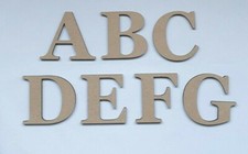 Wooden Letters MDF 6mm