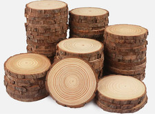 Log Slices Natural Wood
