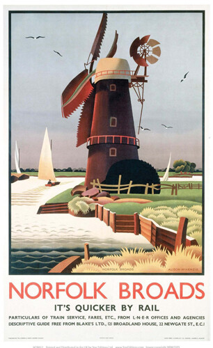 Vintage norfolk broads - vintage,