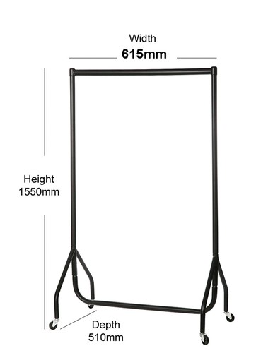 Super heavy duty clothes rail - super,