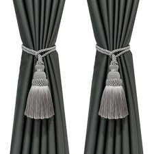 Pair of Tassel Rope Curtain