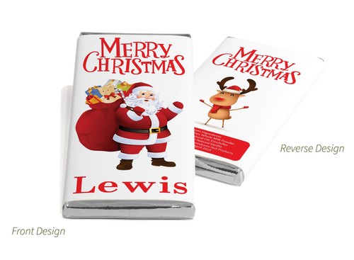 Christmas santa milk chocolate - christmas,