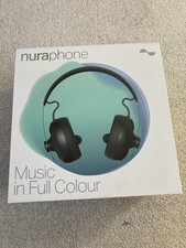 Nura Nuraphone Over Ear Bluetooth Headphones Black