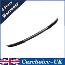 REAR SPOILER FOR BMW 3 SERIES F30 F80 12-18 GLOSS BLACK LIP M4 WING UK V STYLE