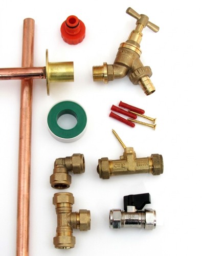 Outside tap kit with freeze - with, no