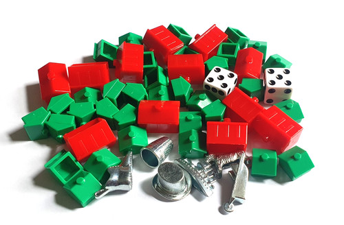 Set monopoly hotels - set,