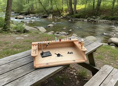 Fly tying bench - bench, in