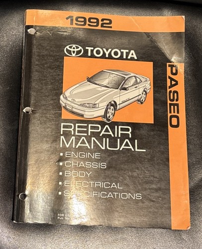 Toyota paseo 1992 repair - toyota,