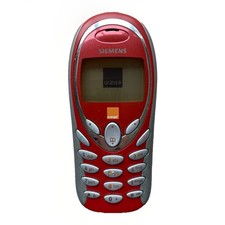 Siemens a55 mobile phone red - a55,