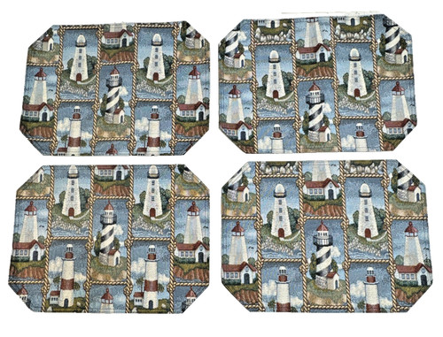 Lighthouse seaside woven - lighthouse,