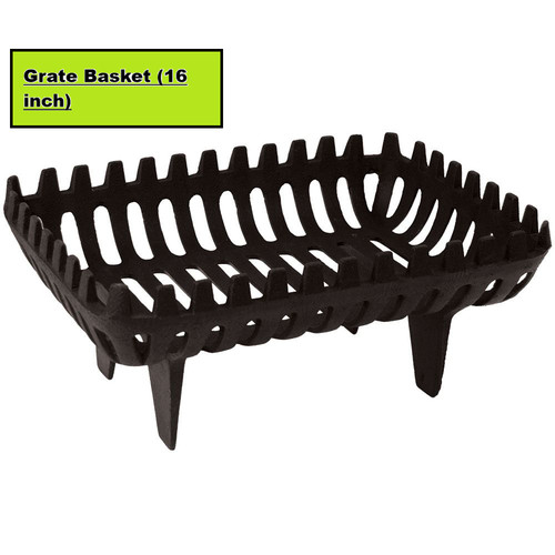 Cast iron fire - fire, grate