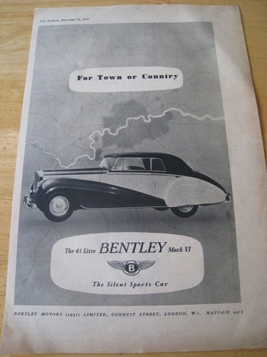 Town country bentley vi - country, mk