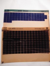 SUZUKI GS 400 GENUINE PARTS CATALOGUE MICROFICHES.CLASSIC MOTORCYCLE.