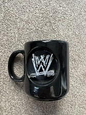Black WWE 3D Silver Logo Emblem World Wrestling Entertainment BonBon Buddies