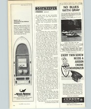 1972 PAPER AD Zodiak Boat Mako