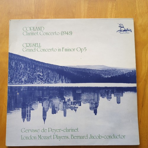 Copland crusell clarinet - &,
