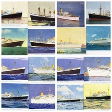 Joblot vintage ocean liner - 16,